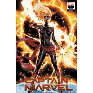 CAPTAIN MARVEL #12 ANACLETO - TRADE DRESS - LTD 3000