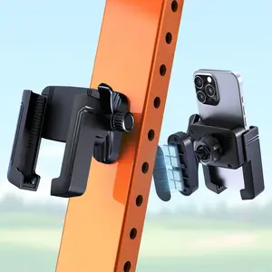 Gym Magnetic Phone Holder,Magnetic Wall & Pole Phone Clipfeatures 360° rotatable design and heavy dutystrong magnetic adsorption.  it is universally compatible with allsmartphones. Perfect for home, gymequipment, utility vehicles and work trucks