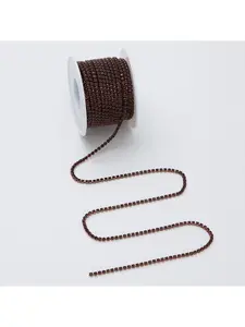 Heavy-Duty Laser Electroplated Rhinestone Chain, Full Cover Dense Claw Chain, Trendy DIY Accessories