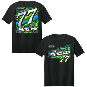 Carson Hocevar 77 Neon Shirt – Bold Racing Graphic Shirt, Street Motorsport Design, Fan Gift, Men’s Tops