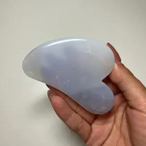 Blue Chalcedony Gua Sha