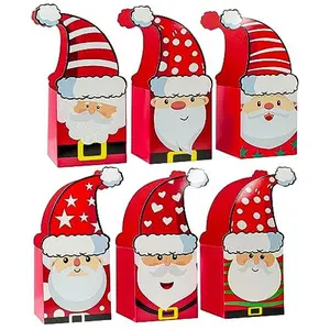 Santa-Themed Christmas Candy Boxes