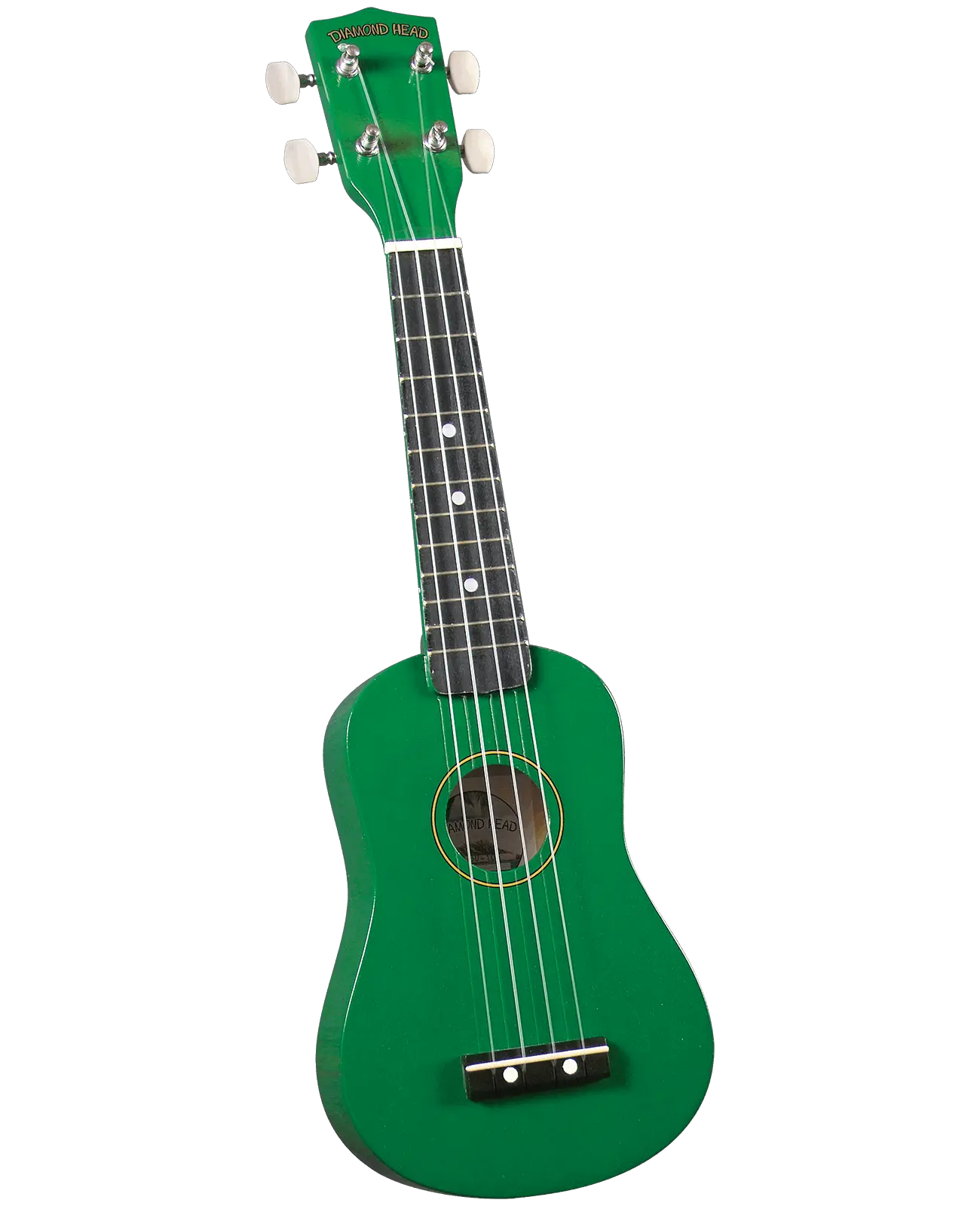 Diamond Head DU105 Maple Soprano Ukulele with Bag Green
