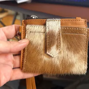 Tan card wallet