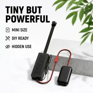 2K HD DIY Smart Wireless Camera Module - Dual-Band 2.4G & 5G WiFi Mini Security Cam for Home Security, Pet Monitoring & Remote Care, Portable Battery Powered