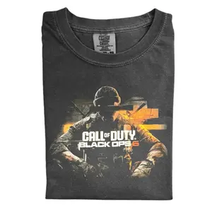 The Call of Duty Black Ops 6 Comfort Color Shirts, Call of Duty Shirt, Gift for Men, Gift for Women, Crew Neck T-shirt, Trending T-shirt