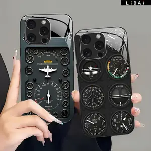 Suitable for [iPhone 16 Pro Max] New high-end glass  mobile phone case New business simple mobile phone case Affordable price Anti-drop and anti-fingerprint-888