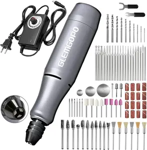 Mini Tool Kit with Copper Core Motor & 86 Accessories, Variable Speed 0-18,000 RPM, 3-24V Regulated for Engraving, Sanding, Polishing, Drilling,