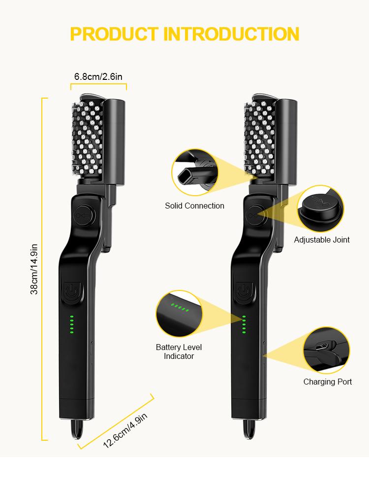 Multifunctional Electric Grill Cleaning Brush Set Perfect for Summer BBQ [Powerful Cleaning Performance]—delivers highly efficient, residue-free cleaning to effortlessly tackle grease and grime on your grill for Memorial Day Sale