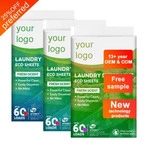 75% Concentrate White Detergent sheet Fragrance ECO Friendly Natural Ingredient