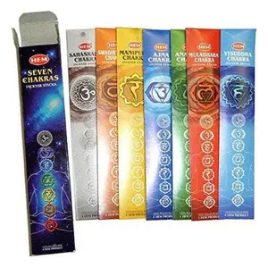 HEM Seven Chakra Incense Sticks Home Scent