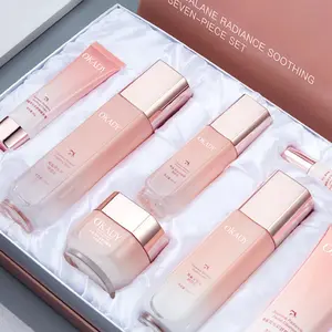 Squalane 7-Piece Set - Night Owl Savior, 7-Day Brightening & Hydrating, Leaves Skin Radiant & Smooth, Moisturizing Gift Box, Moisturizing Hydrating Kit