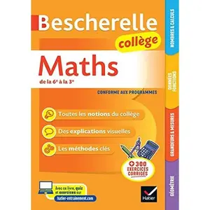 USED-Bescherelle collège - Maths (6e, 5e, 4e, 3e): tout le programme de maths au collège by Jérôme Mante (Paperback)