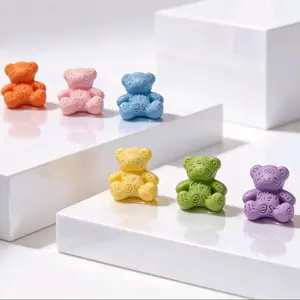 3D Candy Bear Nail Charms