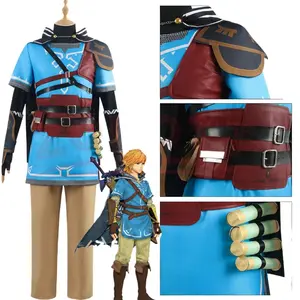 Link Cosplay Costume – The Legend of Zelda Breath of the Wild Outfit