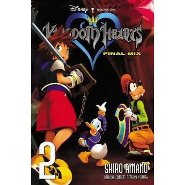 USED Book - Kingdom Hearts: Final Mix, Vol. 2 by Shiro Amano (Paperback) - english