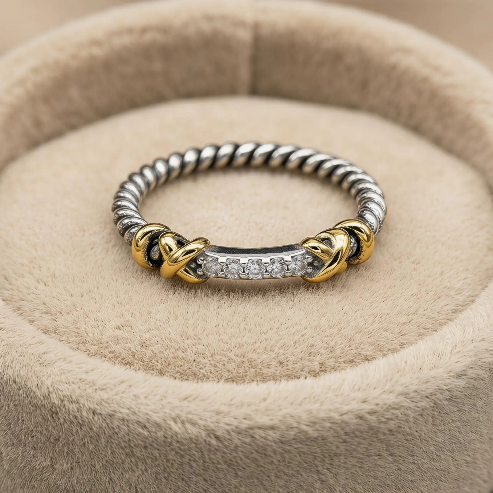 925 Sterling Silver Single Knot Band Ring - 3mm Slim, Simple Minimalist Elegant Fashion Rings for Women & Men, Everyday Wear Accessory