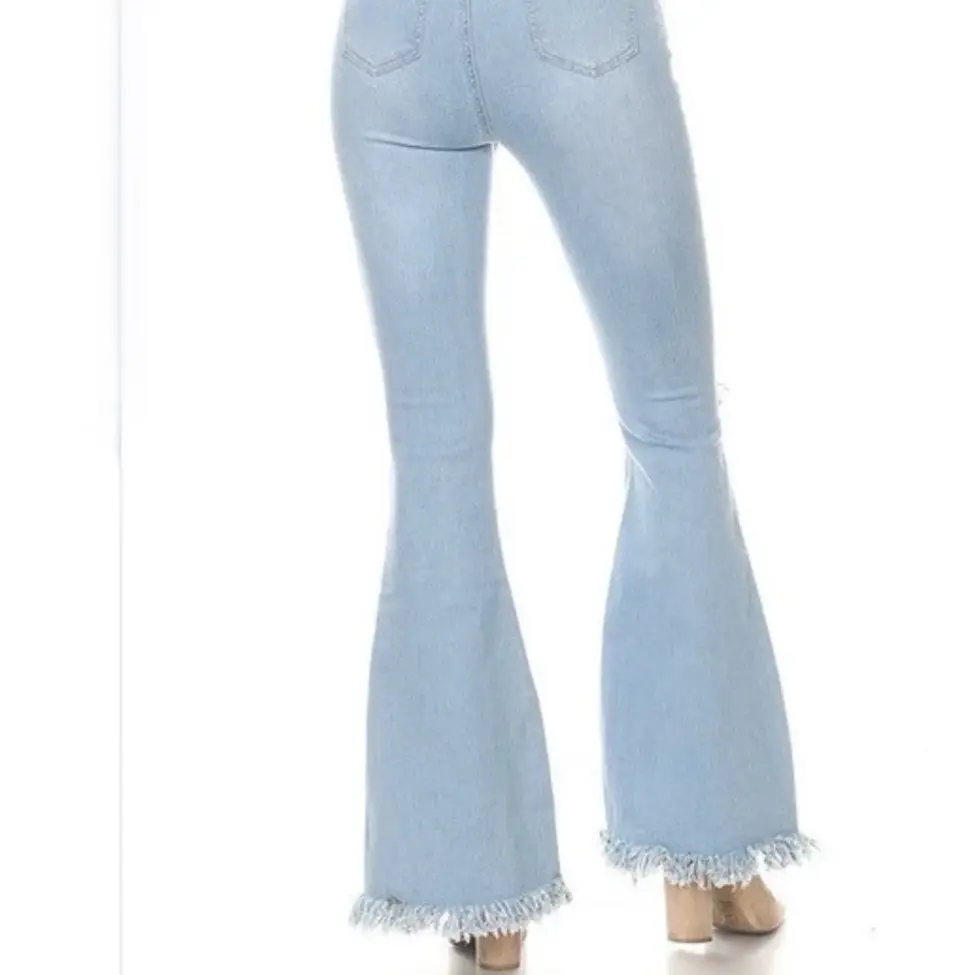 Light Blue Bellbottom Jean