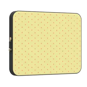 Casely MacBook Laptop Sleeve Case | On the Dot | Yellow Polka Dot