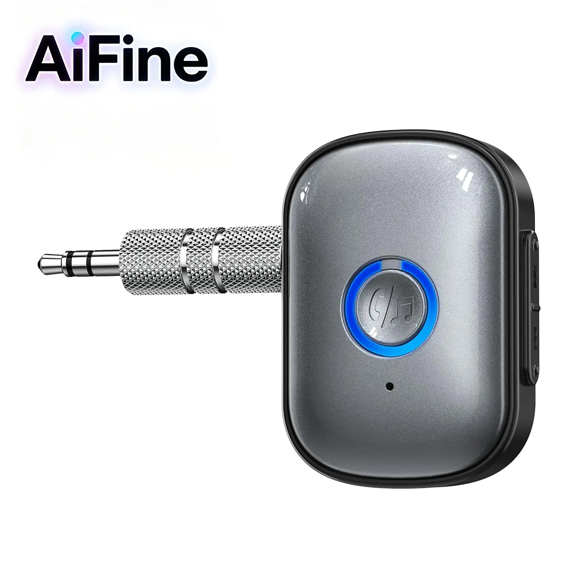【SummerFinds】AiFine Car Bluetooth Adapter - Bluetooth 5.3 Wireless Audio Receiver - Stable Transmission - Compatible with Car Audio, Home Audio, Wired Headphones, and Speakers