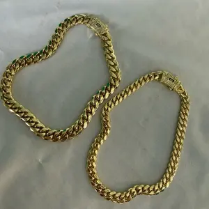 Beautiful tobilleras estilo Mónaco stainless steel con baño de oro 14k