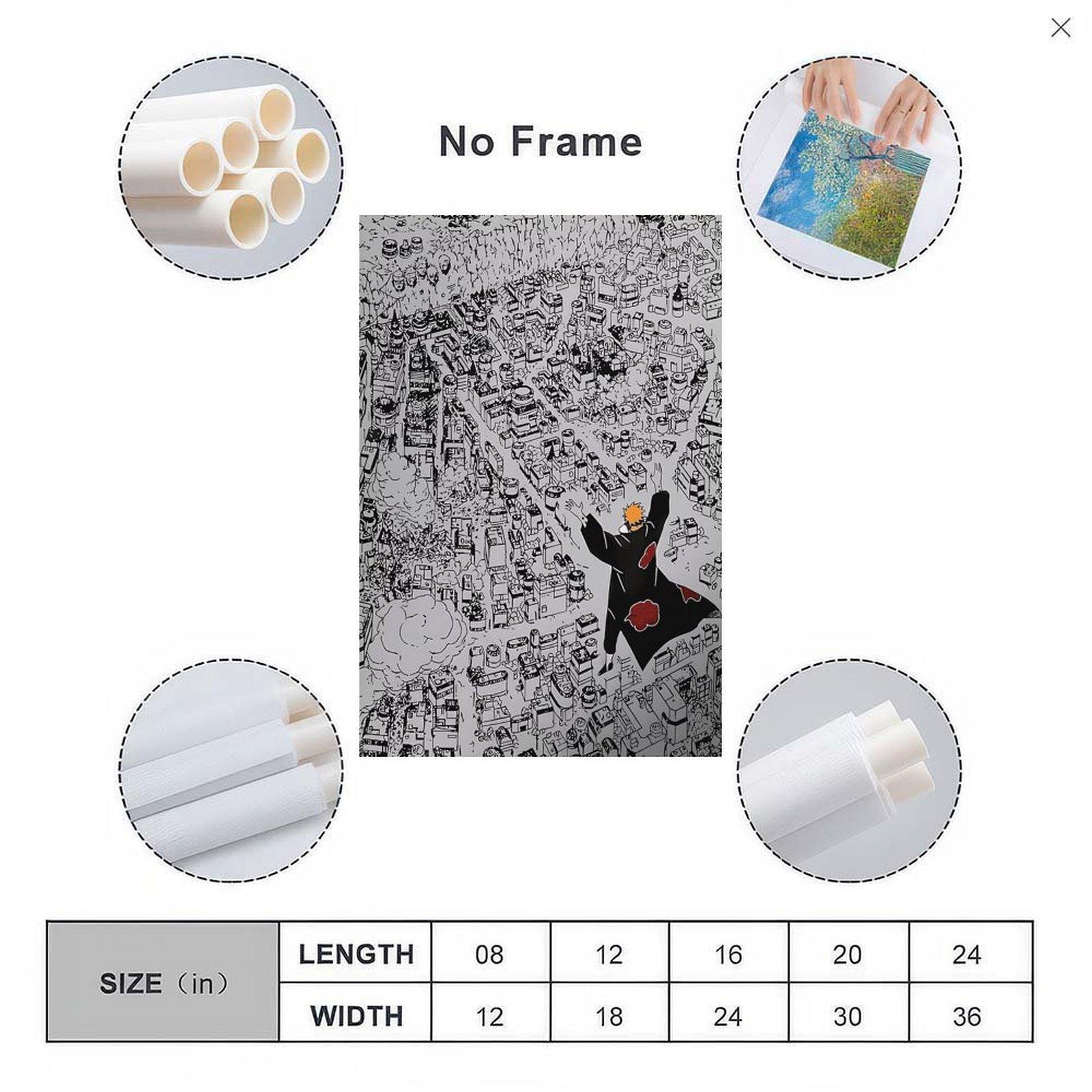 Naruto Shippuden Poster - Pain Poster Anime Poster Wall Decoration