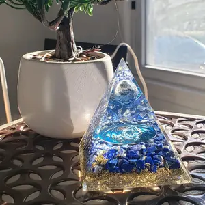 Blue Eyes White Dragon Crystal Pyramid Collectible