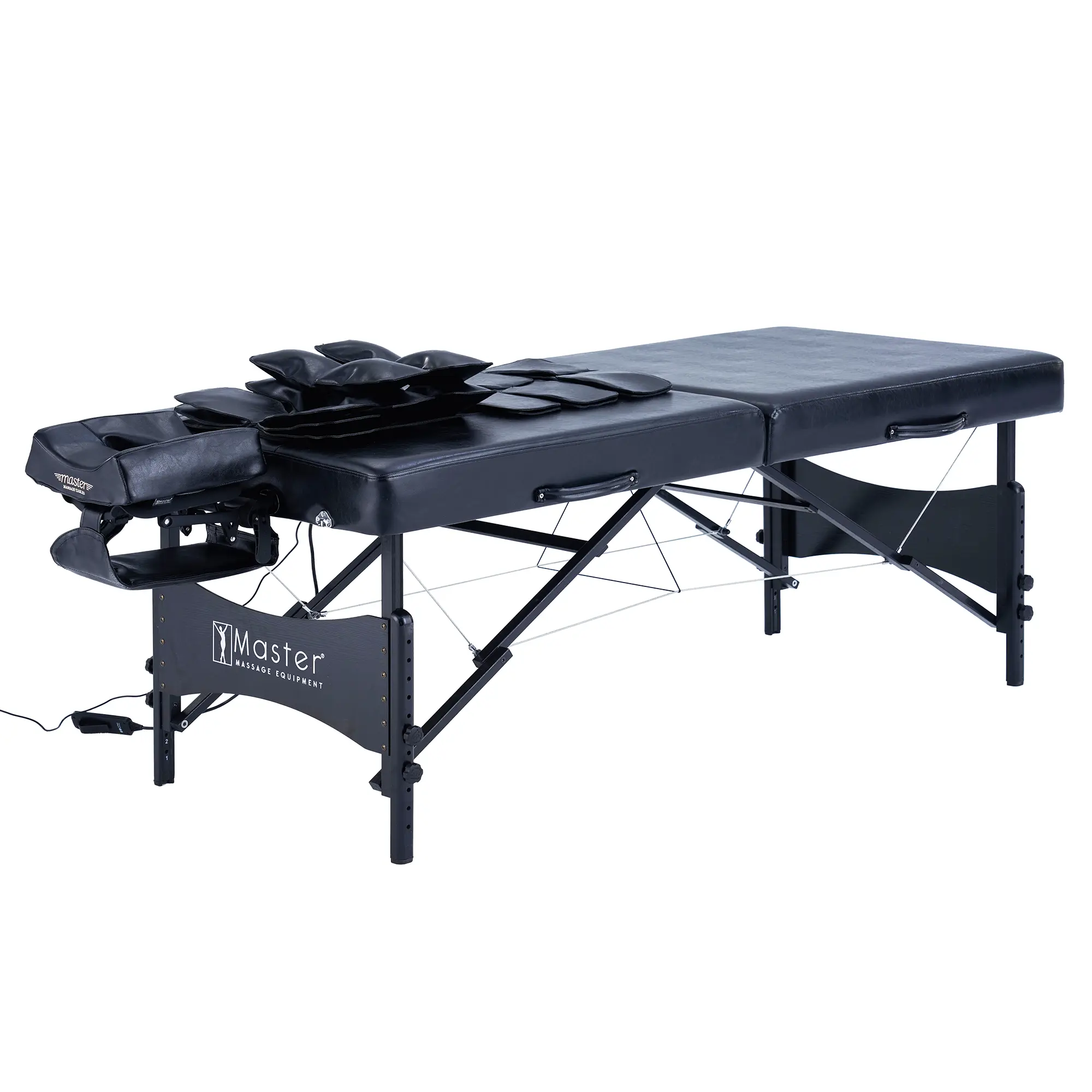 Monaco Airwave Full Body Stretching Portable Massage Table 30" Wide x 72"Long - Foldable - Adjustable - Master Massage