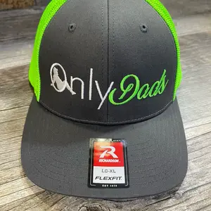OnlyDads Monster Green hats