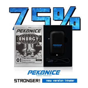 PEKONICE Nasal Stick Inhaler, FreshVibe, Natural Essential Oil Japanese Version - 75% Stronger for Long Drives Study & Work - Stay Alert & Focused - Aromatherapy Solution