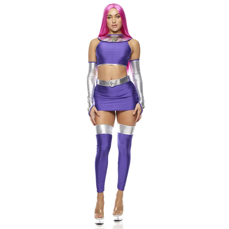 Forplay Women's Halloween Star Princess 6-Piece Women's Comic Book Character Costume