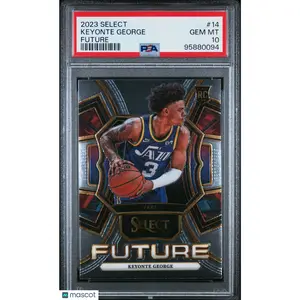 Keyonte George PSA 2023 Panini Select Select Future #14 10