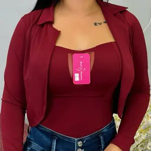 Bodys Blusa  Ref 9119 control Abdomen colombiano GRACE SHAPEWEAR