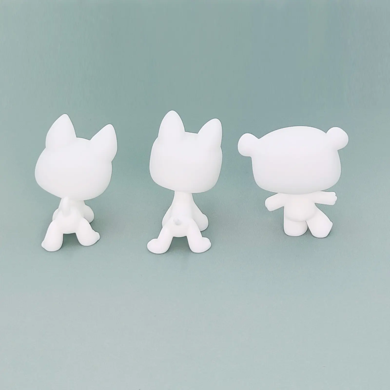 Unisex 3-Pcs BPA-Free High-Quality Blank Paint Miniature Box Set with White Base - 3-12 Yrs Children's DIY Learning Art Supply, House Decoration Toy, Birthday Gift