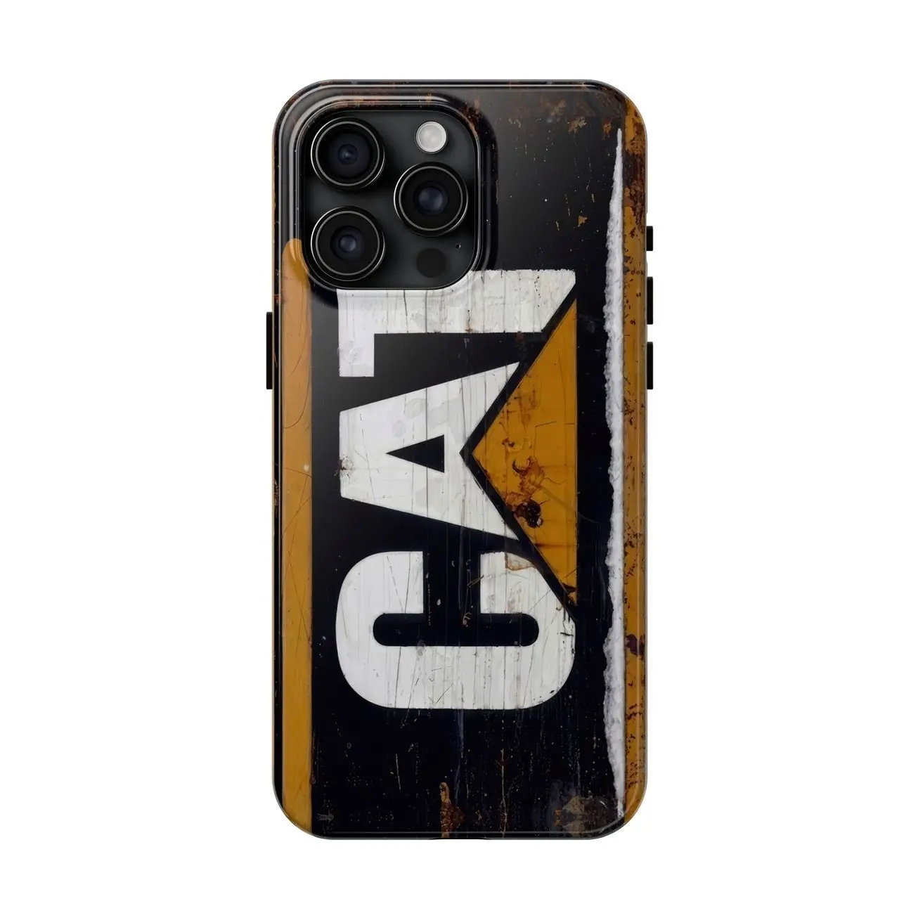 Caterpillar Vintage Tough Phone Case Compatible with iPhone 7, 8, X, 11, 12, 13, 14, 15, 16 17 & Samsung Galaxy S21, S22, S23 & S24 S25 series 1