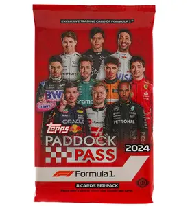 1 (ONE) PACK - 2024 Topps Paddock Pass F1 Formula 1 Hobby ***MUST BE OPENED LIVE