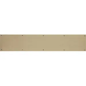 Brass Accents A09-P0634-609MAG 6 in. x 34 in. Kick Plate Antique Brass Magnetic Mount