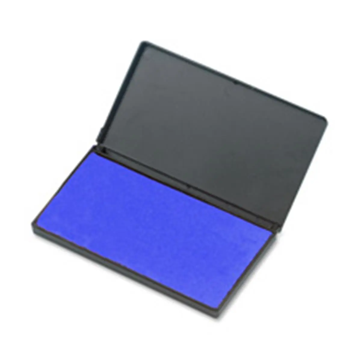 Charles Leonard Inc Sturdy Plastic Hinged Foam Ink Pad - 2.75 in x 4.25 in - Nontoxic, Reinkable, Crisp Casing - Black (for Scrapbooking & Stamping, DIY Toys & Hobbies)