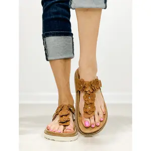 Corkys Bless Her Heart Sandals in COGNAC