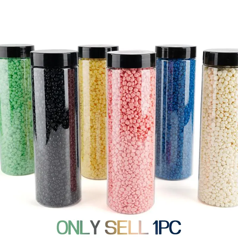 400g Bottle Wax Beads for Home Hair Removal, Body Care Wax, Quick Hair Remover, Multiple Colors Available, Suitable for Men & Women, Coarse & Fine Hairs, Hair Removal Solution