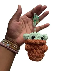 Crochet Beaded Keychains