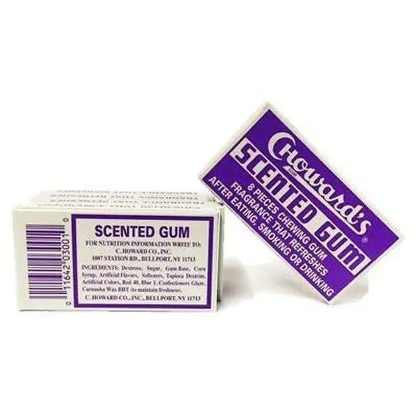 C.Howard's Violet Gum Chewing gum Gum Packs