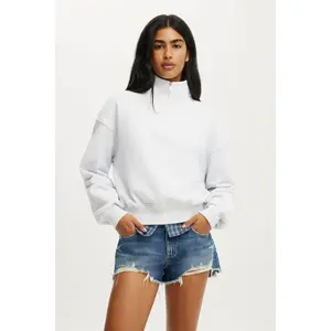 Cotton On Quarter Zip Women's Sweatshirt