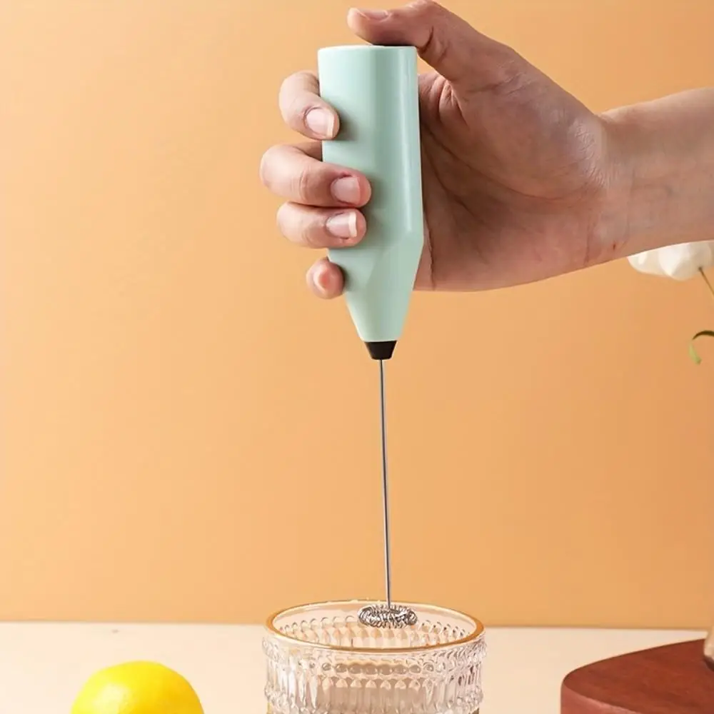Handheld Milk Frother, Battery Powered Coffee Mixer, Mini Milk Frother for Cappuccino, Smoothie, Matcha, Hot Chocolate, Coffee Equipment Coffee Tools,