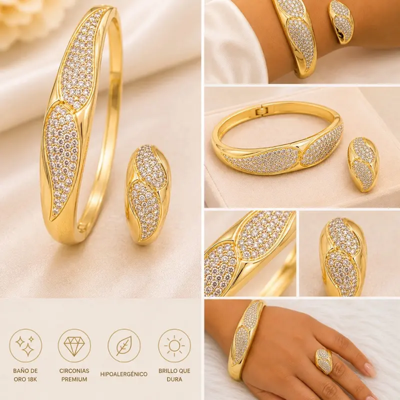 Set bangle y anillo