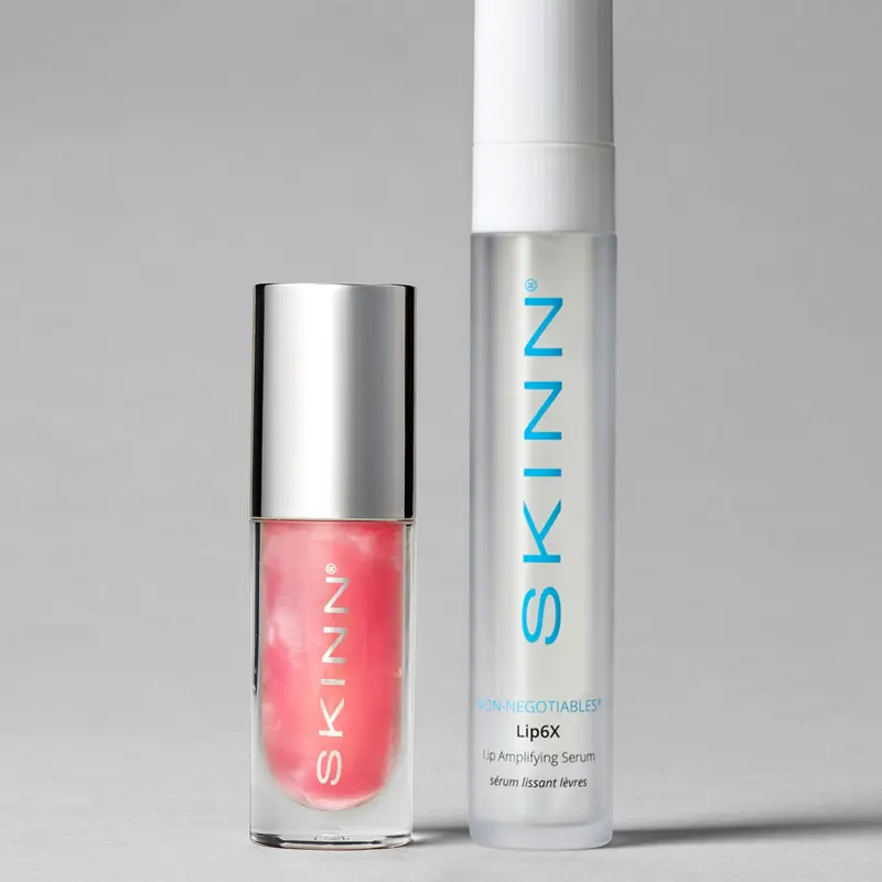 SKINN Cosmetics: LIMITED EDITION BUNDLE Hibiscus Lip Oil + Lip6x