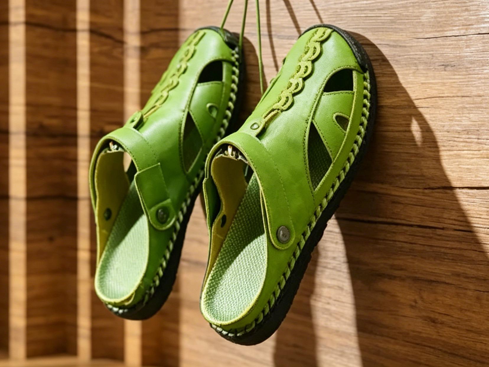 Summer Must-Have! Comfy 2-in-1 Leather Sandals