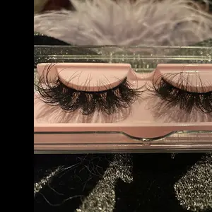 HMV Handmade Medium Size Volumized Lashes for Eyelashes - Ideal for Makeup Application