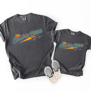 [Comfort Colors] Mr Electric Blue Shirt - Benson Boone Apparel - Funny Fan T-shirt - Music Lover Gift - Trendy Graphic Tee