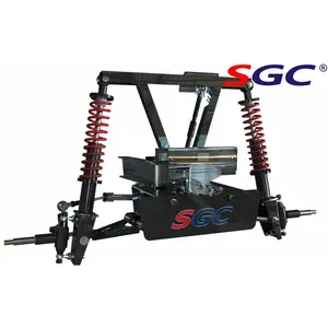 SGC 6″ Heavy Duty Built-In Coil-Over Shocks A-Arm Lift Kit for Club Car DS Golf Cart 2004-2006